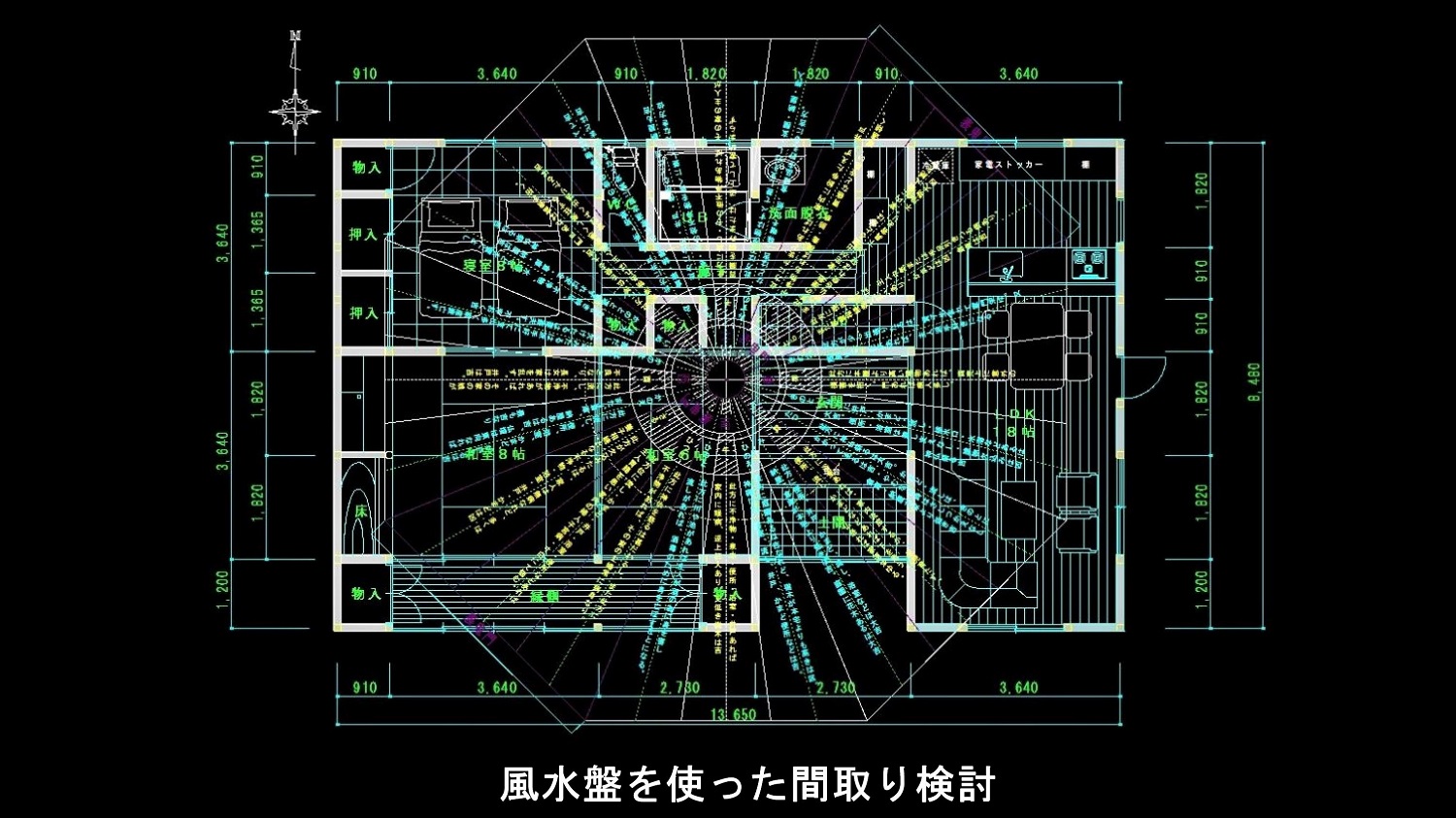 風水と間取りの基本 鬼門のキッチンや各部屋の方位の事 ゆうけい建築事務所 古民家再生 伊賀 三重 一級建築士事務所